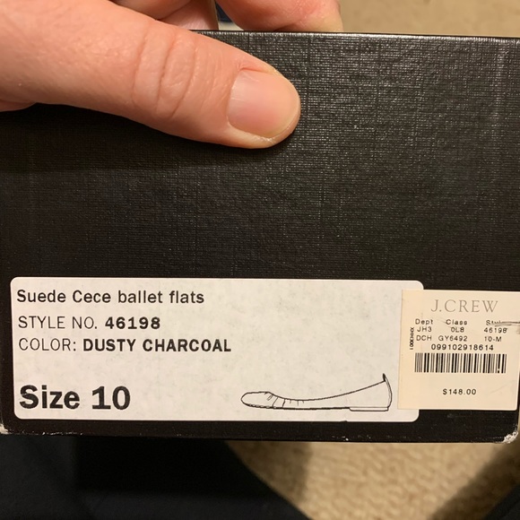 JCrew Suede Cece Ballet Flats - Picture 2 of 2